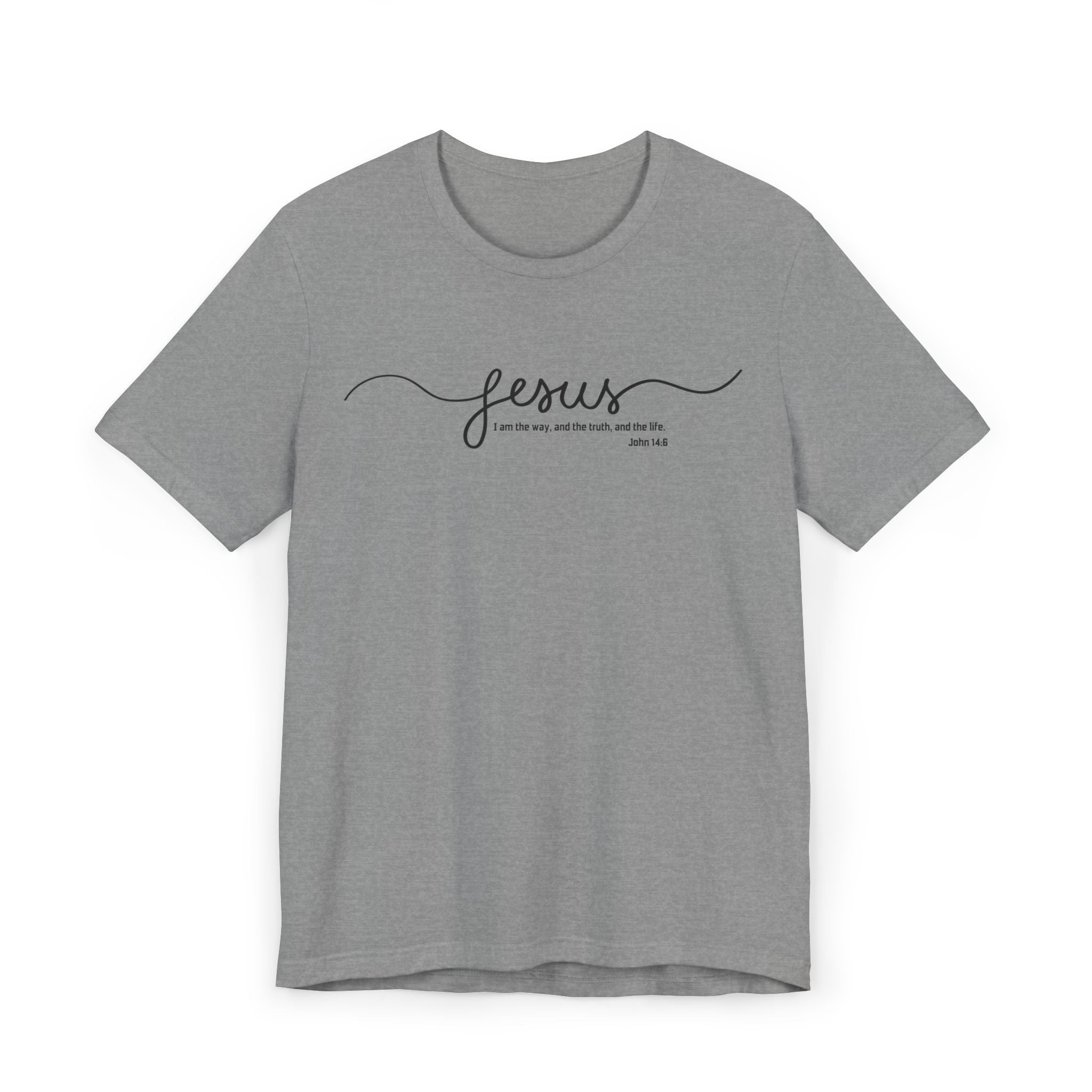 Jesus: The Way, the Truth, The Life Unisex Jersey T-Shirt