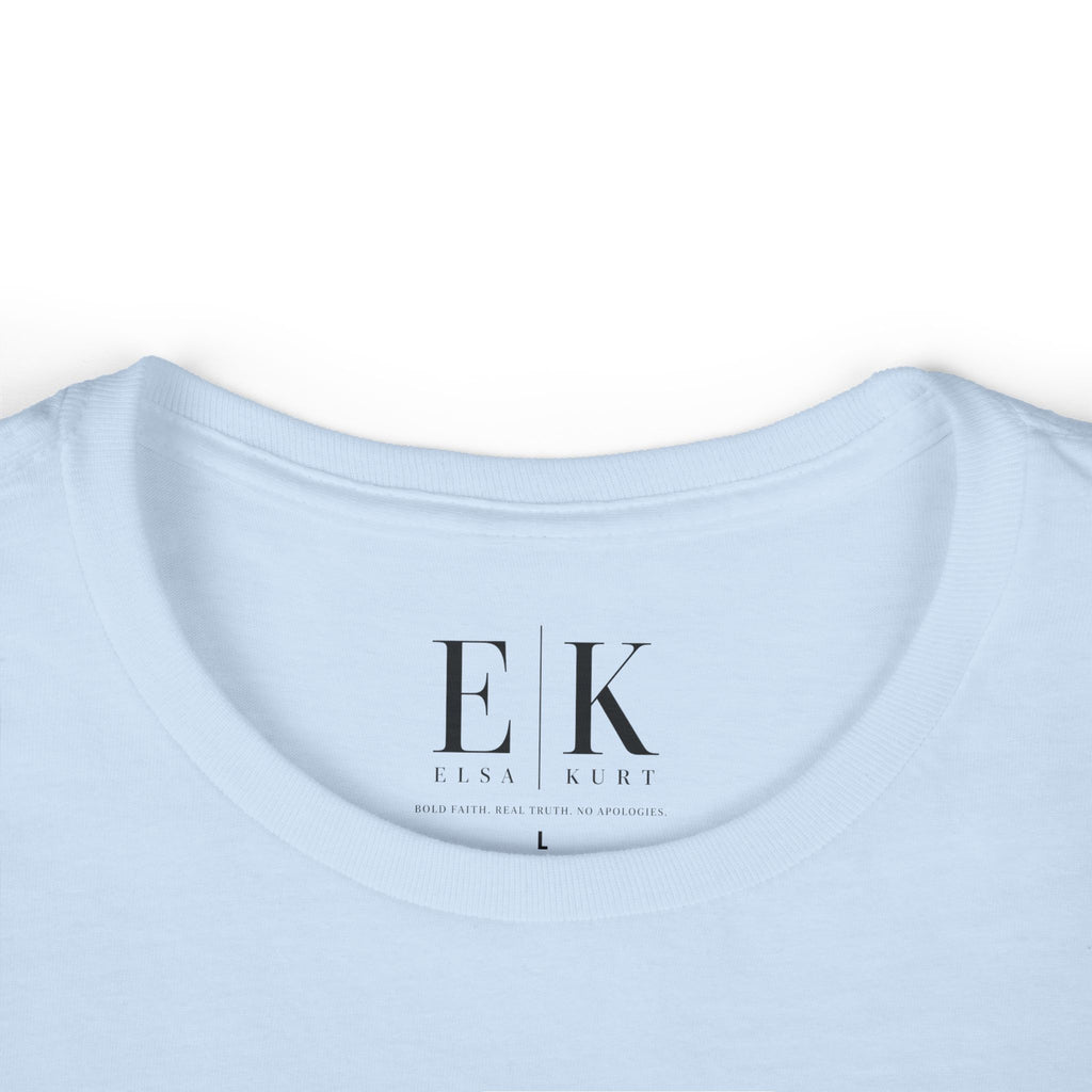 Faith Graphic Tee — “Bold Faith. Real Truth. No Apologies.” Women's Crewneck