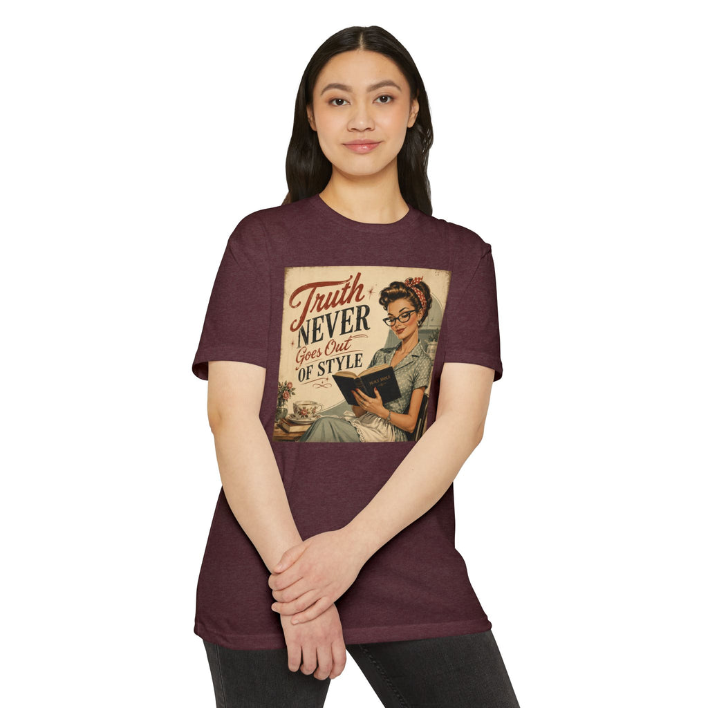 Vintage Rosie Tee — "Truth Never Goes Out of Style" Graphic T-Shirt