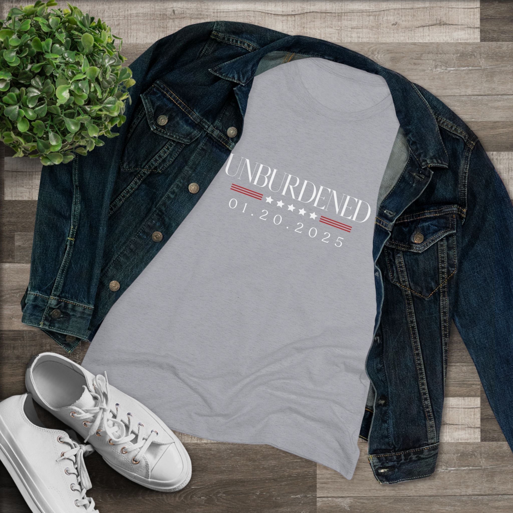 Triblend Tee Unburdened 1 20 2025 Women's T-Shirt