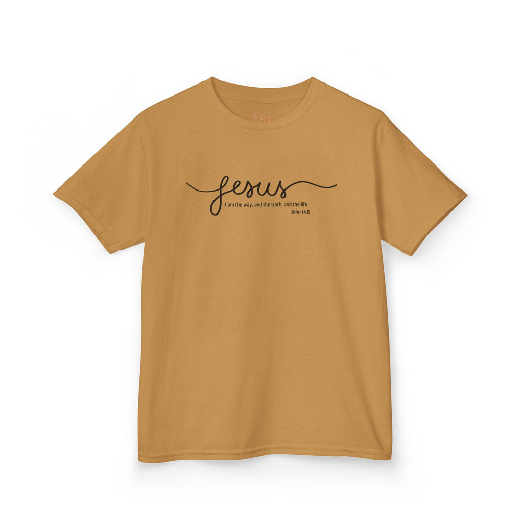 Jesus: The Way, The Truth, The Life Kids Heavy Cotton™ Tee
