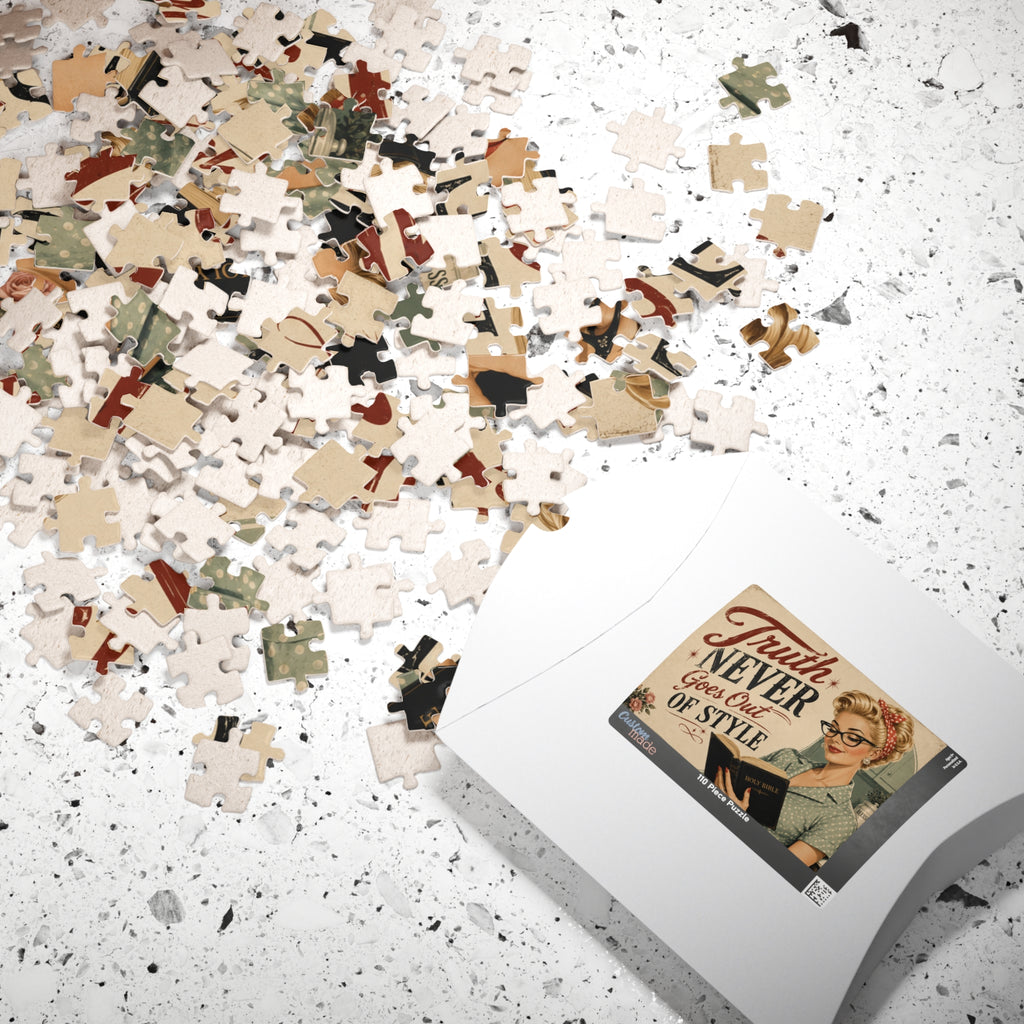 Vintage 'Truth Never Goes Out of Style' Jigsaw Puzzle