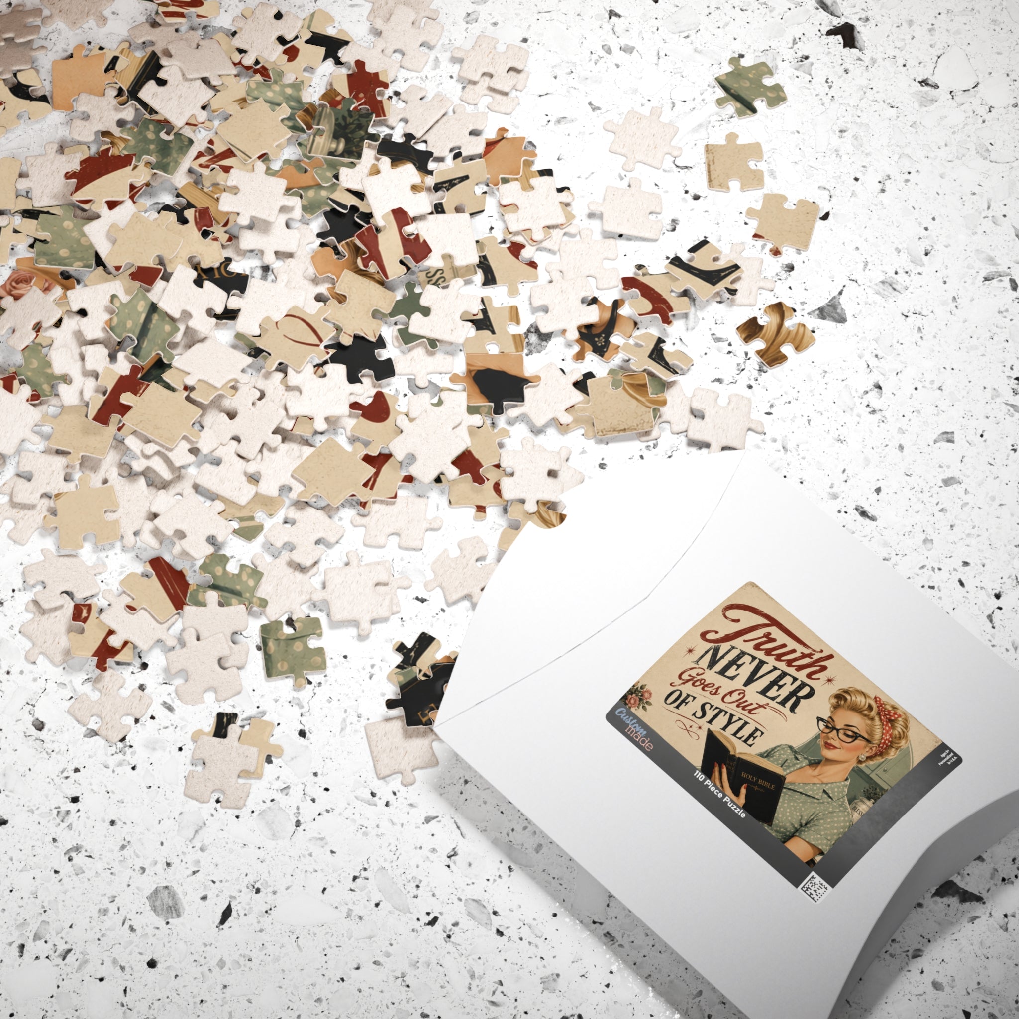 Vintage 'Truth Never Goes Out of Style' Jigsaw Puzzle