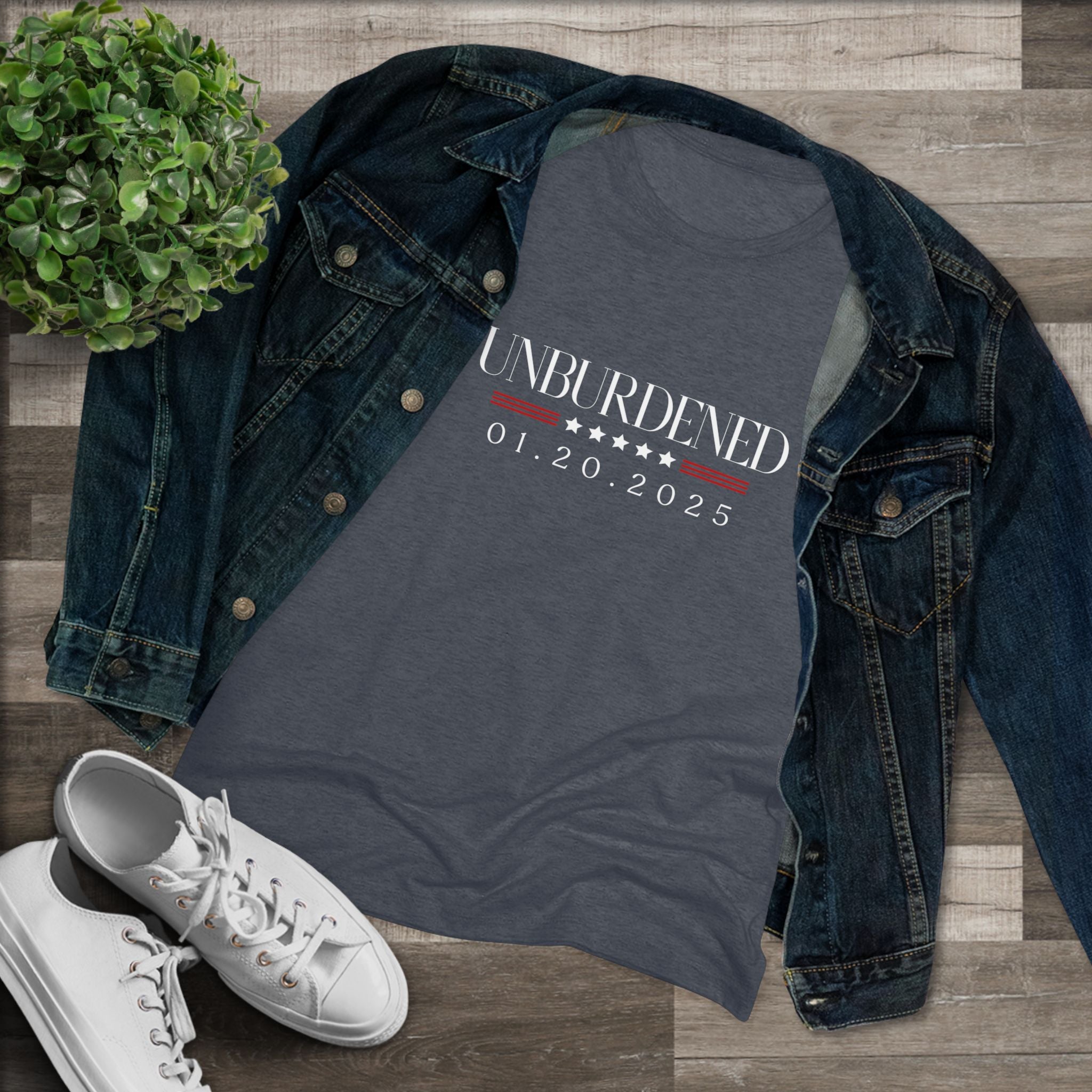 Triblend Tee Unburdened 1 20 2025 Women's T-Shirt