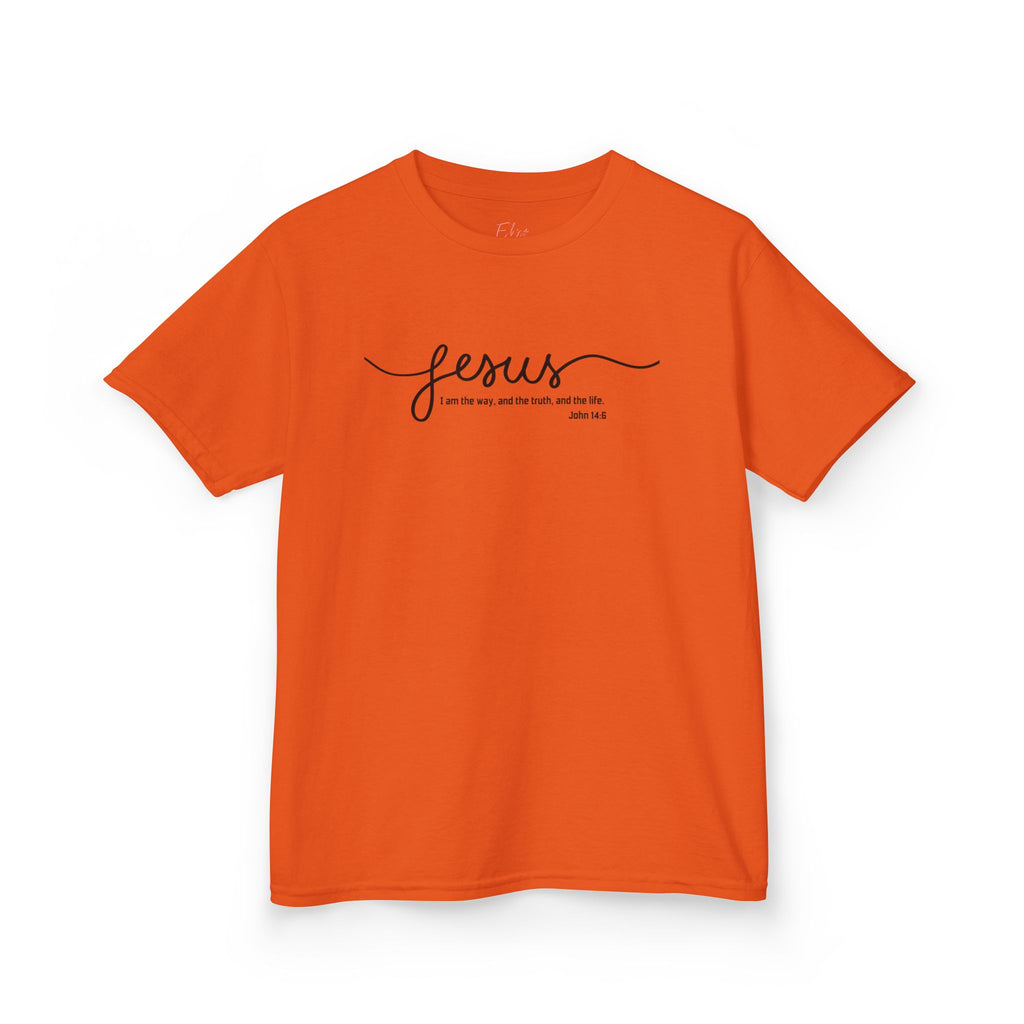 Jesus: The Way, The Truth, The Life Kids Heavy Cotton™ Tee