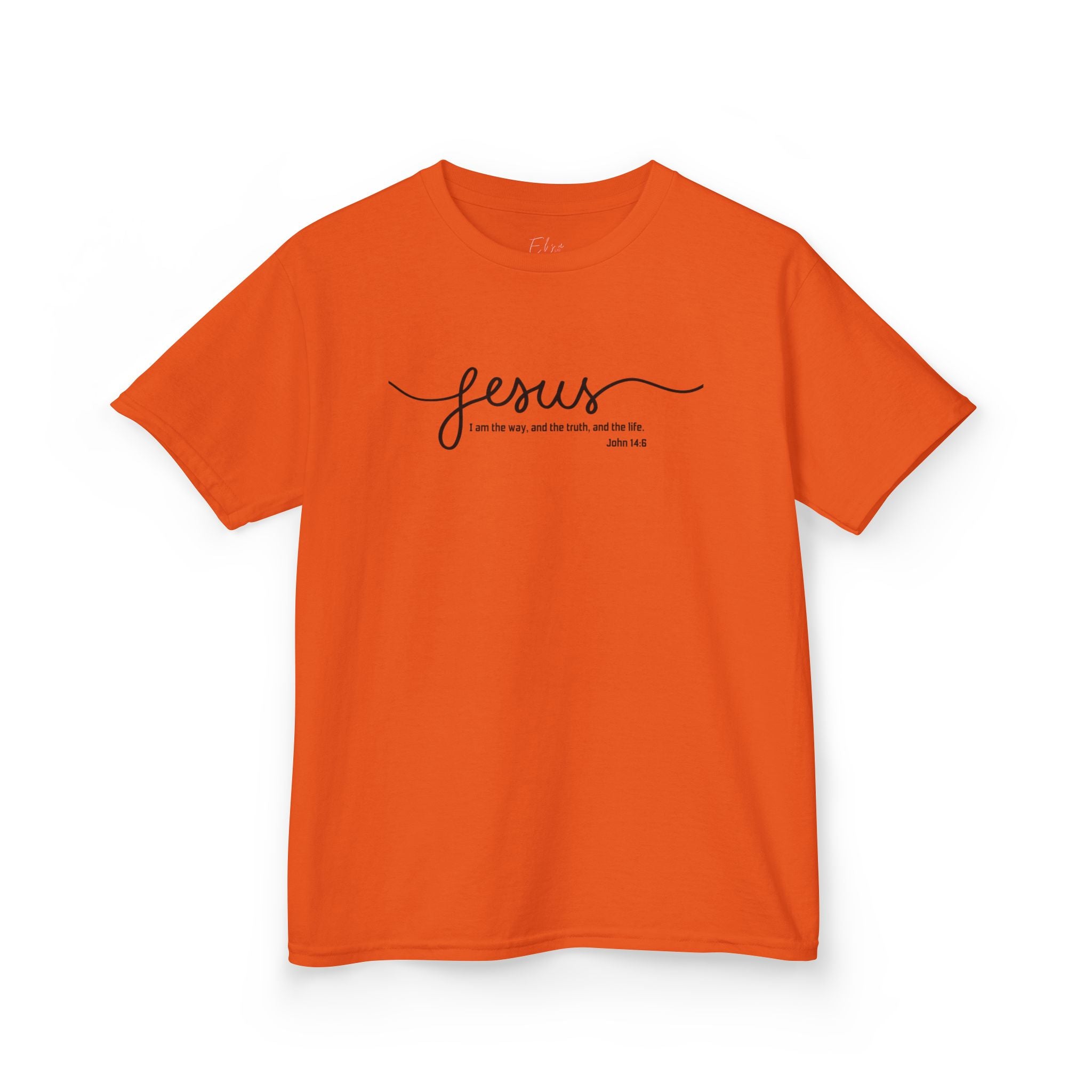 Jesus: The Way, The Truth, The Life Kids Heavy Cotton™ Tee