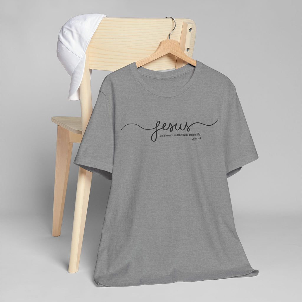 Jesus: The Way, the Truth, The Life Unisex Jersey T-Shirt