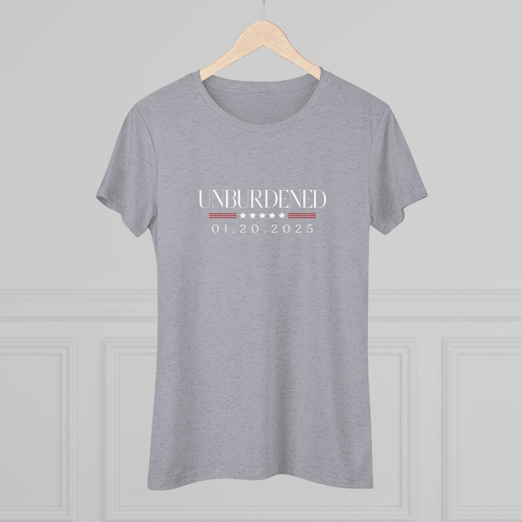 Triblend Tee Unburdened 1 20 2025 Women's T-Shirt