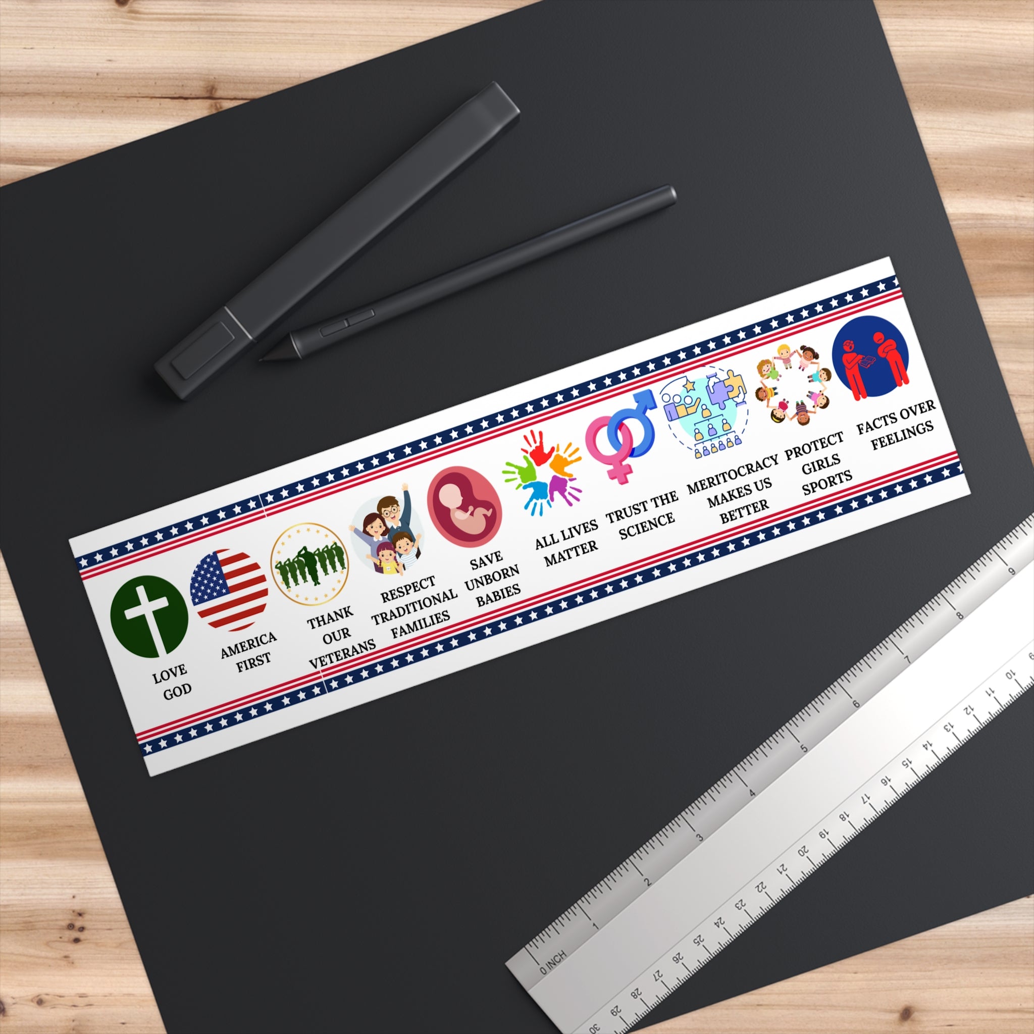 Conservative Values Bumper Stickers