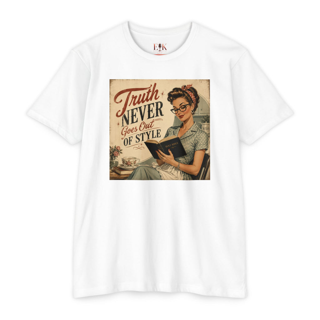 Vintage Rosie Tee — "Truth Never Goes Out of Style" Graphic T-Shirt