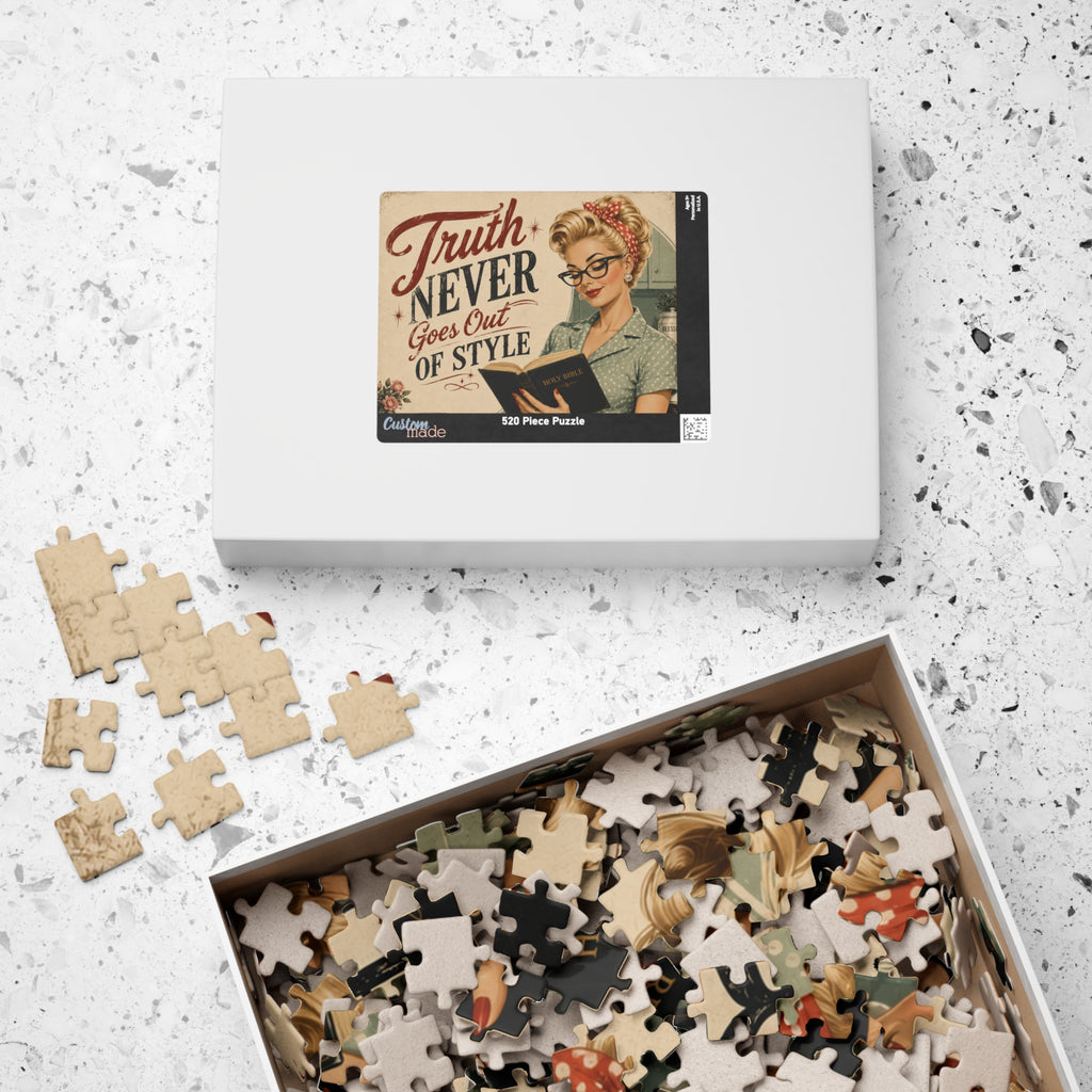 Vintage 'Truth Never Goes Out of Style' Jigsaw Puzzle