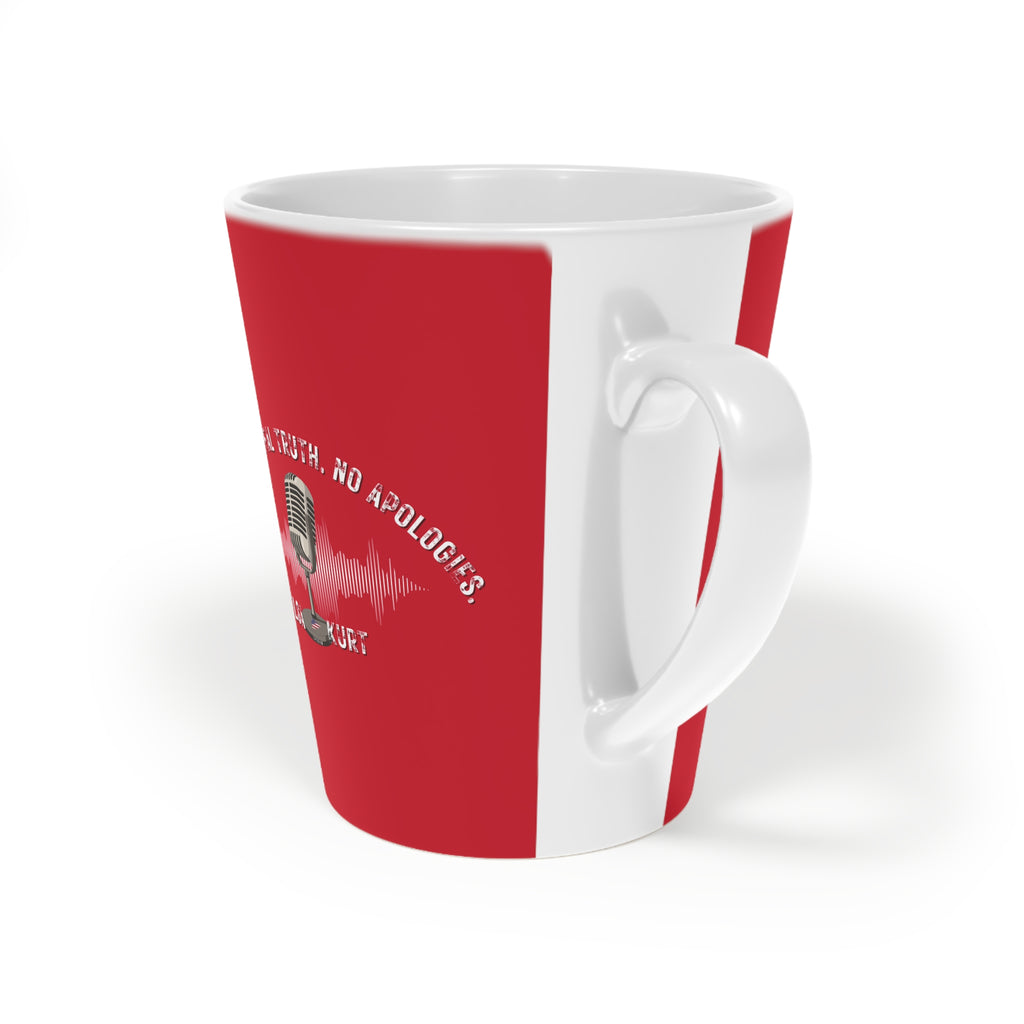 Bold Faith. Real Truth. No Apologies. The Elsa Kurt Show Latte Mug - Bold Faith Mountain Coffee Cup (12oz)