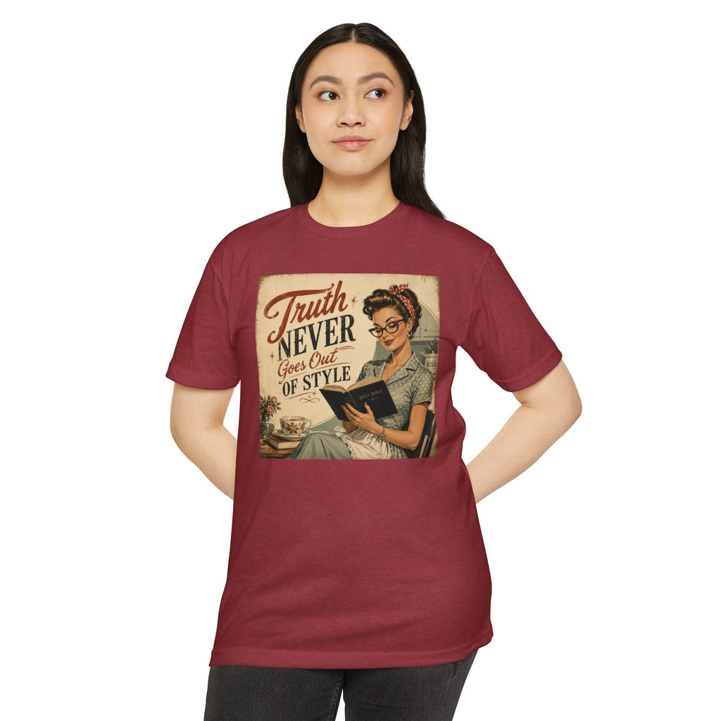 Vintage Rosie Tee — "Truth Never Goes Out of Style" Graphic T-Shirt