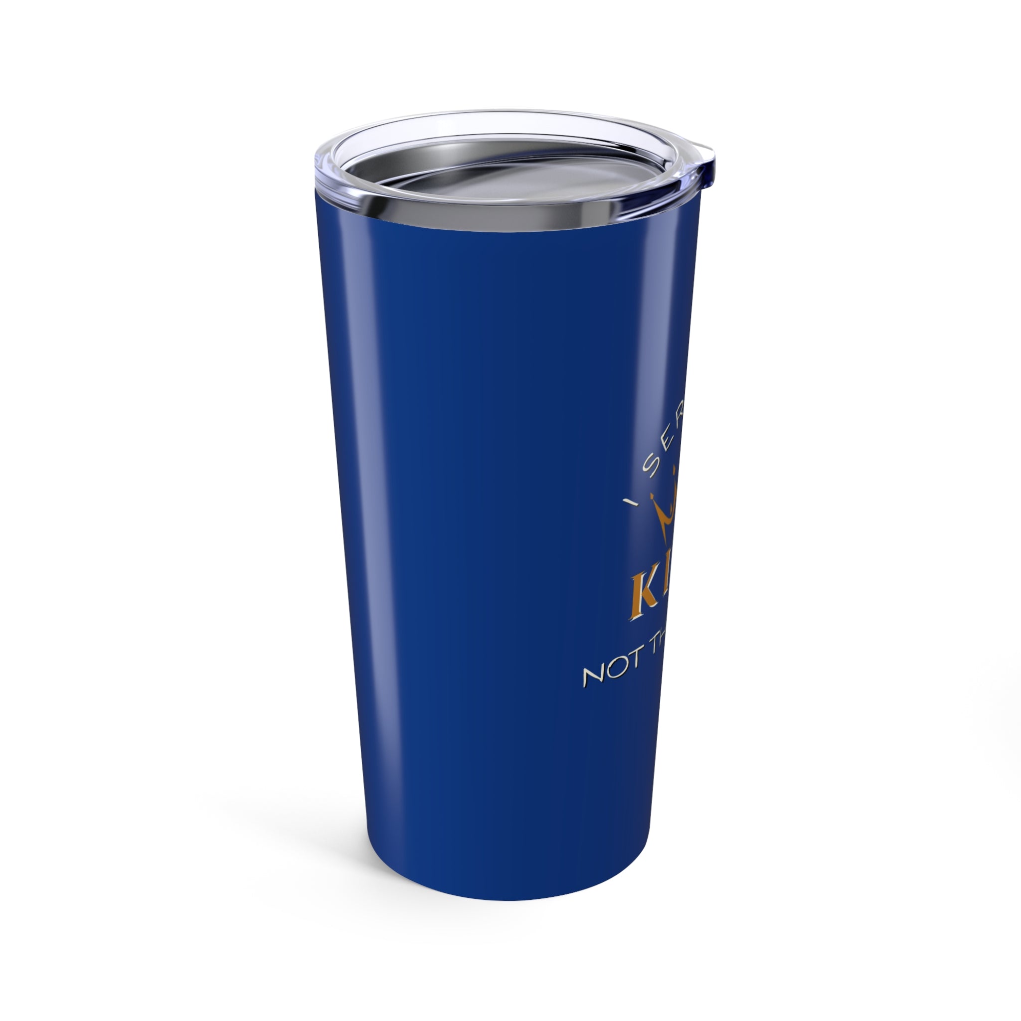 I Serve The King 20oz Tumbler - Faith-Based Insulated Travel Mug for Everyday Use