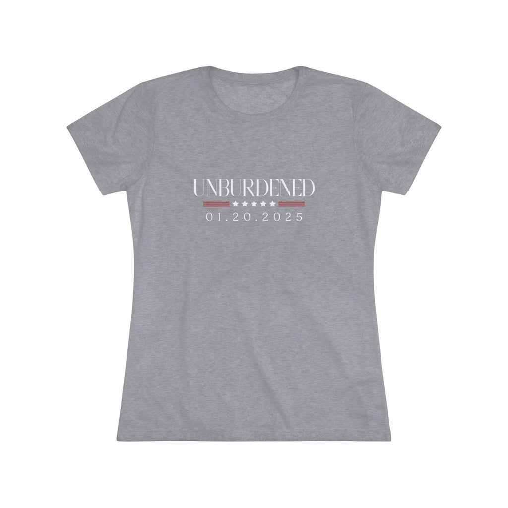 Triblend Tee Unburdened 1 20 2025 Women's T-Shirt