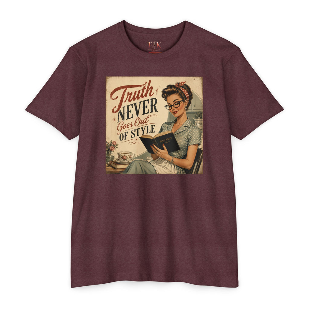 Vintage Rosie Tee — "Truth Never Goes Out of Style" Graphic T-Shirt