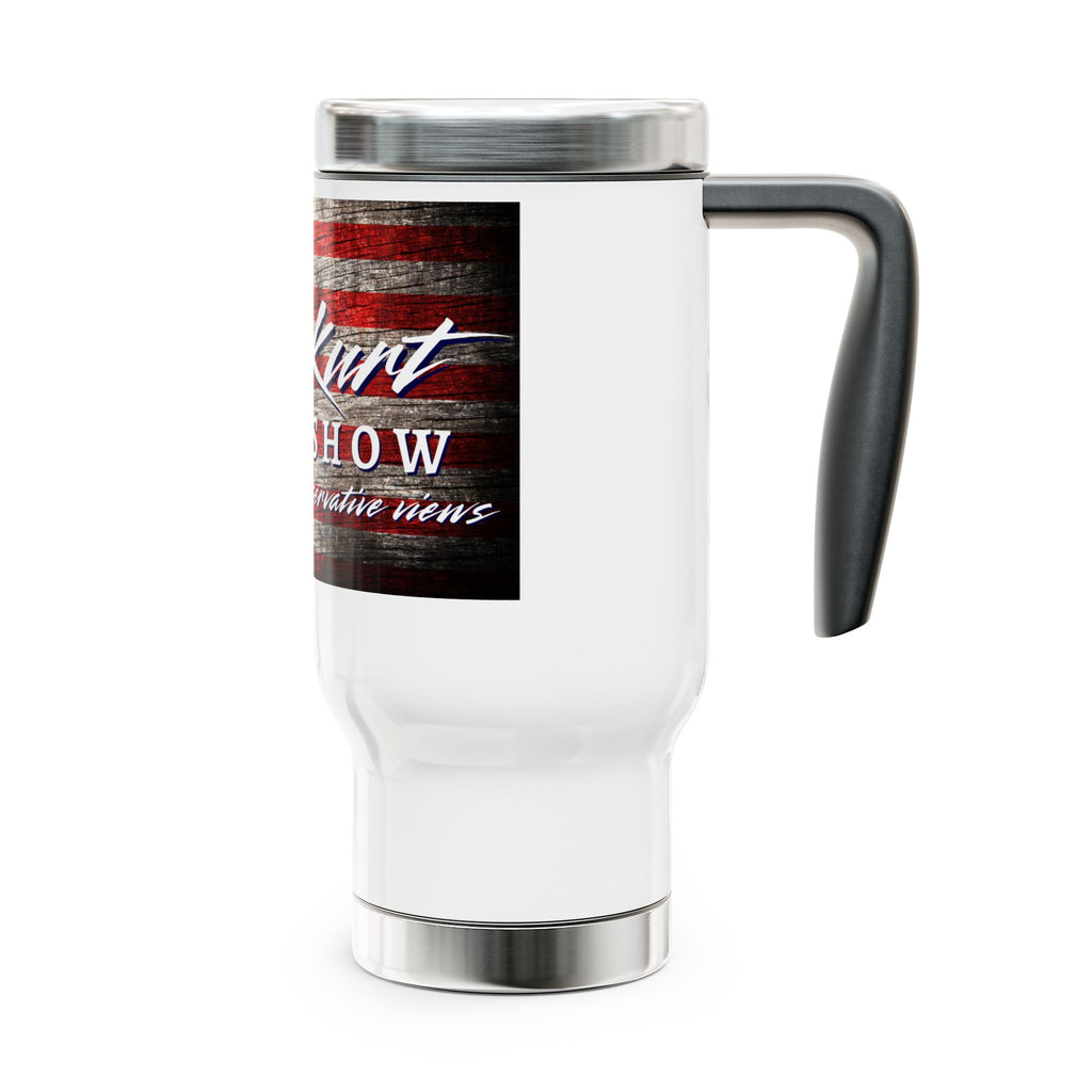 EKS OFFICIAL Stainless Steel Travel Mug with Handle, 14oz
