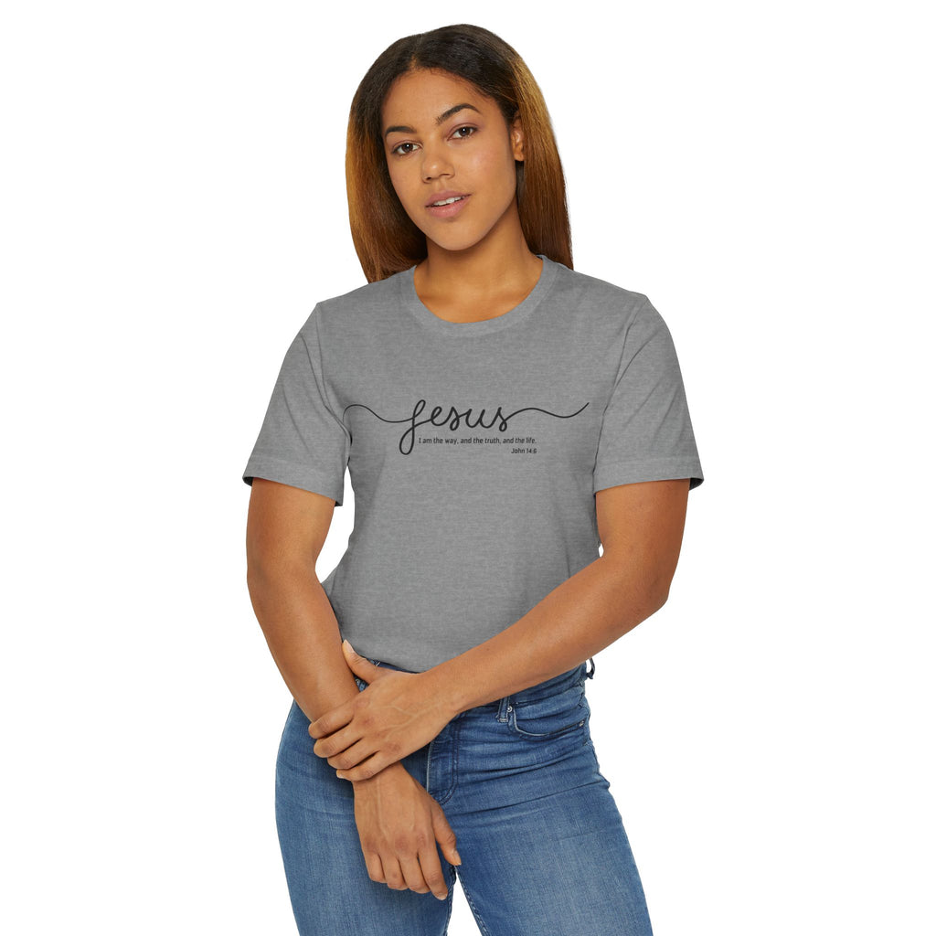 Jesus: The Way, the Truth, The Life Unisex Jersey T-Shirt