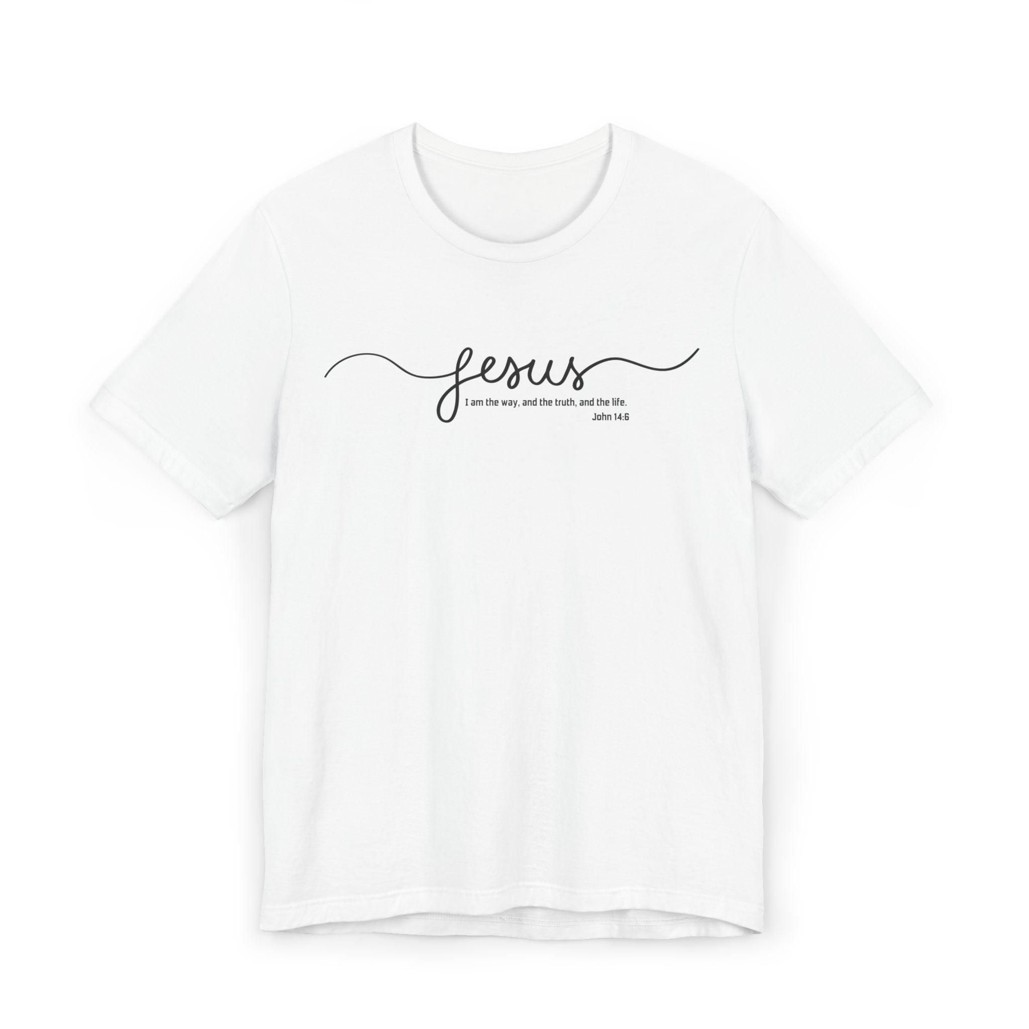 Jesus: The Way, the Truth, The Life Unisex Jersey T-Shirt