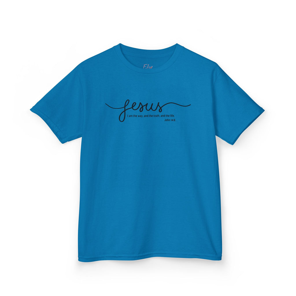 Jesus: The Way, The Truth, The Life Kids Heavy Cotton™ Tee