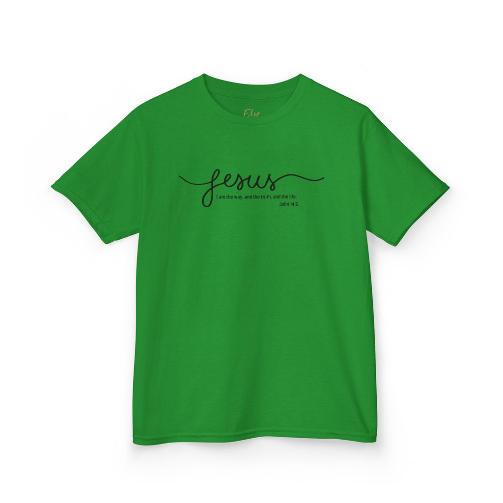 Jesus: The Way, The Truth, The Life Kids Heavy Cotton™ Tee