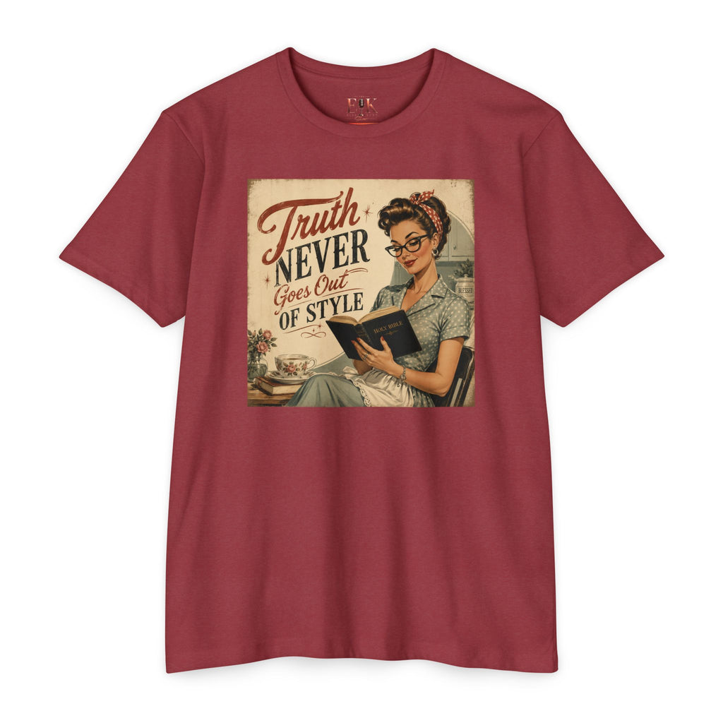 Vintage Rosie Tee — "Truth Never Goes Out of Style" Graphic T-Shirt