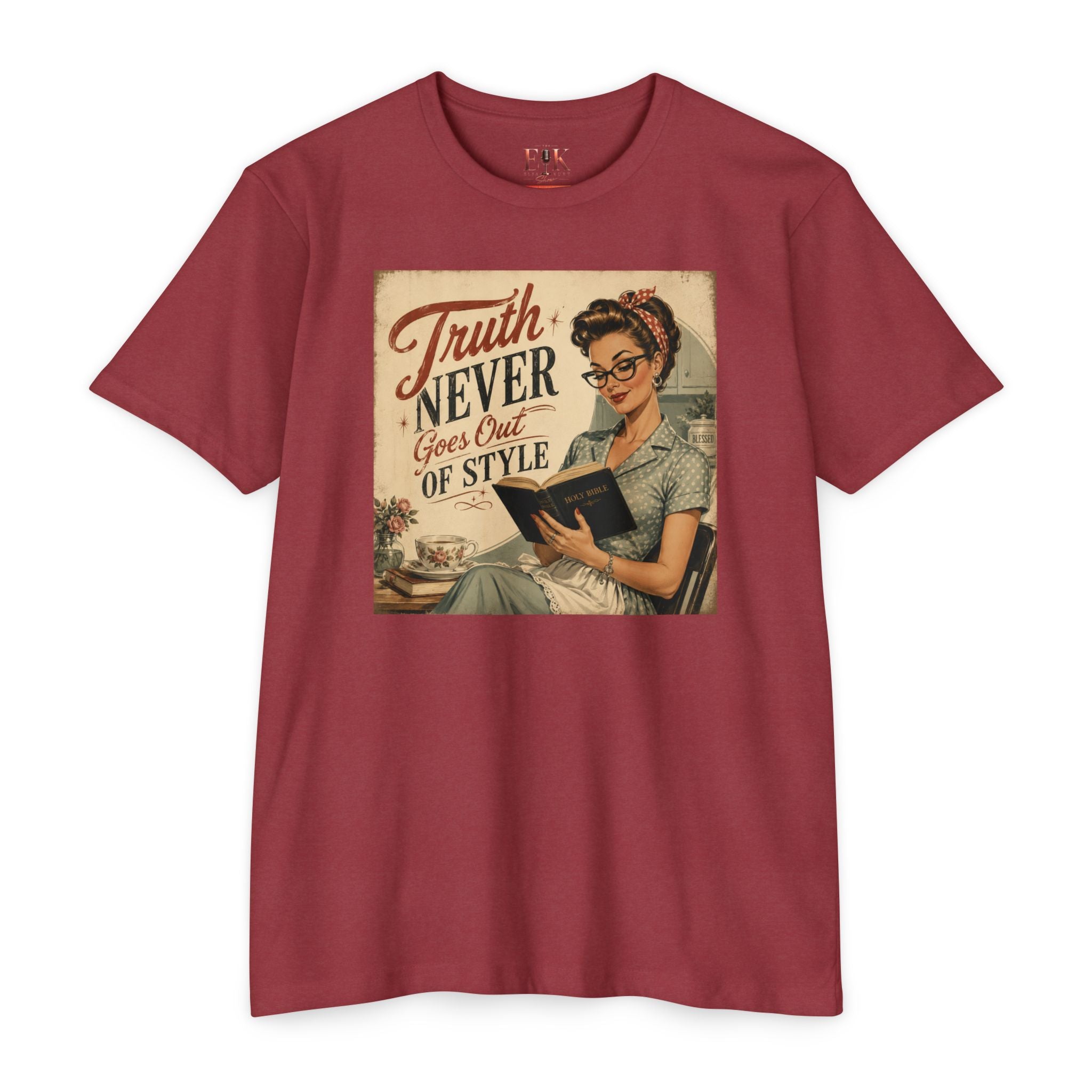 Vintage Rosie Tee — "Truth Never Goes Out of Style" Graphic T-Shirt
